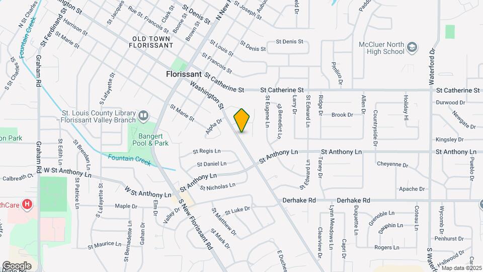 1545 Washington St Mapa y Detalles de la Ubicación