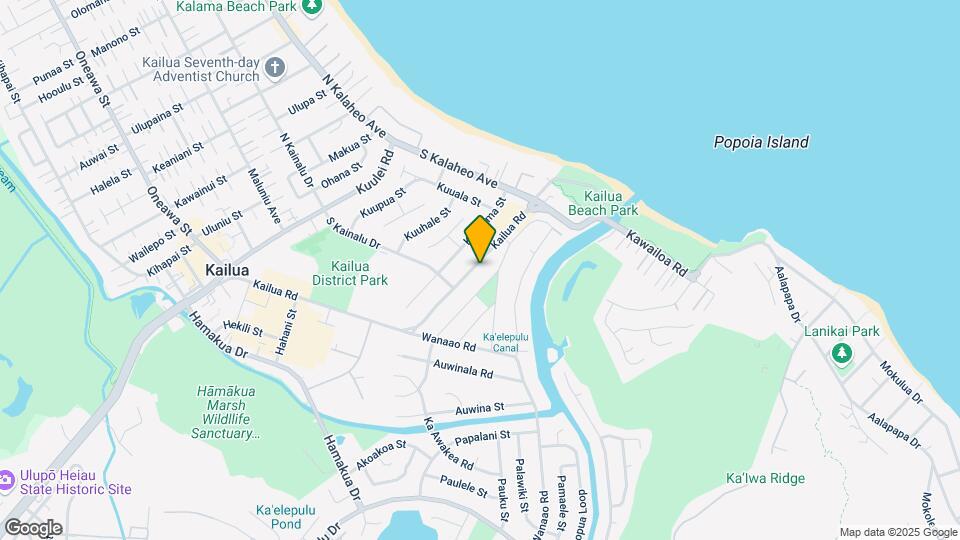 197 Kailua Rd Mapa y Detalles de la Ubicación