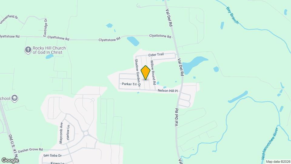 4136 Bright Creek Rd Map and Location Details