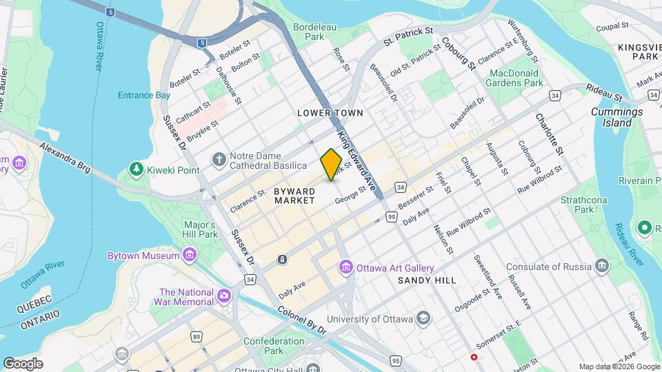 360 Cumberland St, Unit 102 Map and Location Details