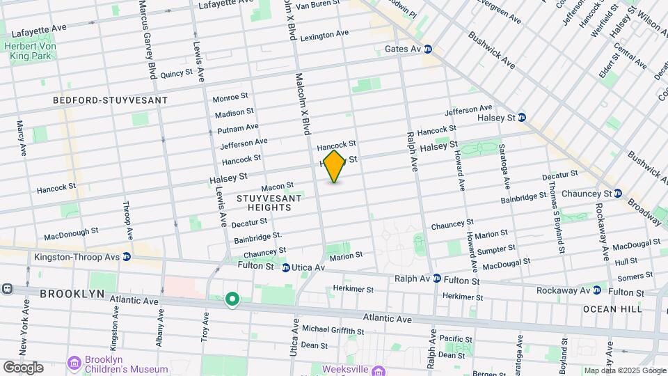 451 MacDonough St Map and Location Details