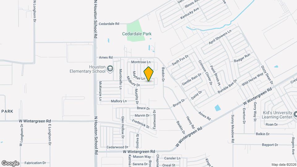 2217 Midbury Dr, Unit 2 Mapa y Detalles de la Ubicación