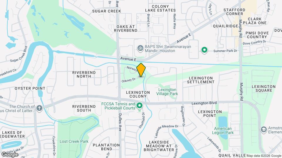 4603 Orkney Dr Map and Location Details