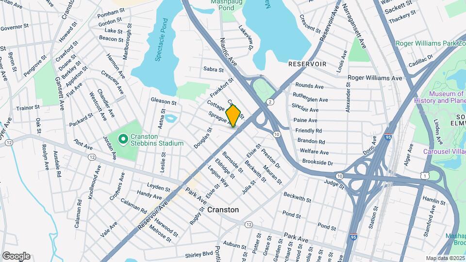 501 Reservoir Ave Mapa y Detalles de la Ubicación