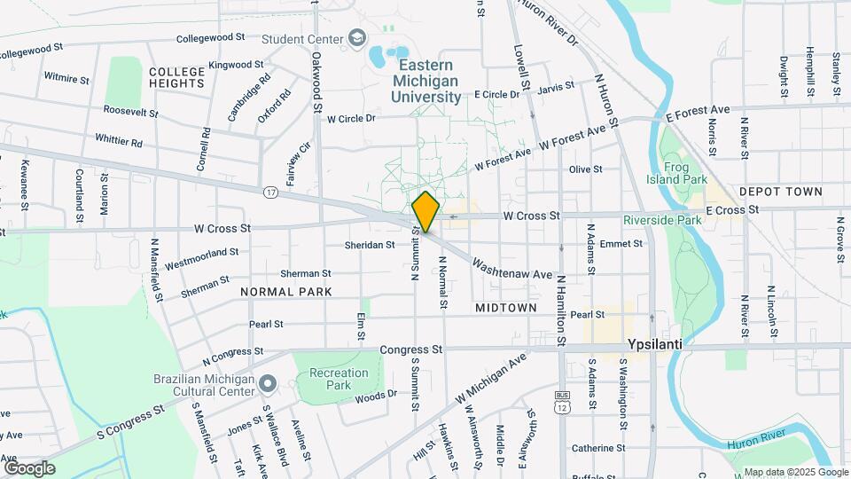 811 Washtenaw Ave, Unit 2 Mapa y Detalles de la Ubicación