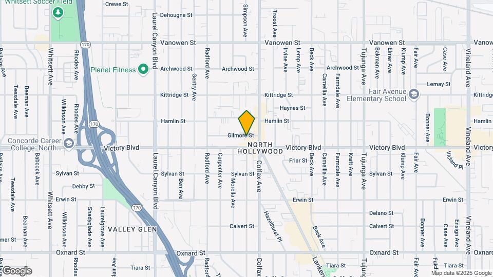 11730 Gilmore St Mapa y Detalles de la Ubicación