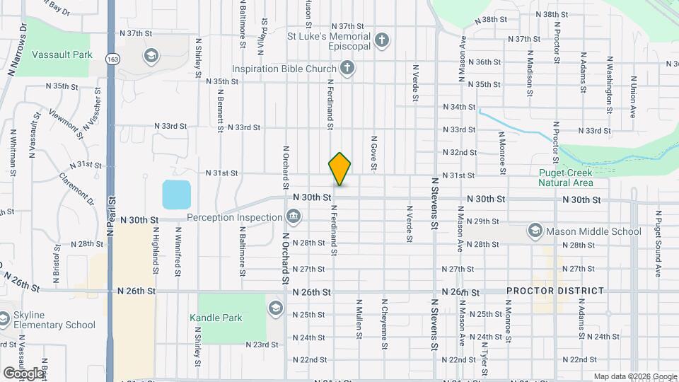 4821 N 30th St Map and Location Details