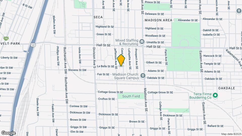 1327 Cass Ave SE Map and Location Details