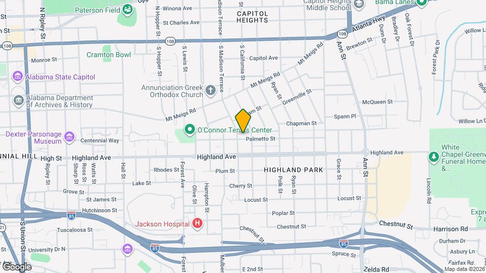 2009 Palmetto St Map and Location Details