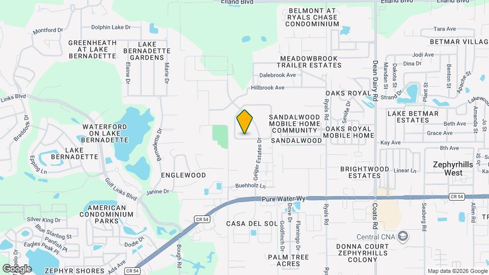 35859 Jenny Lynne Cir Mapa y Detalles de la Ubicación