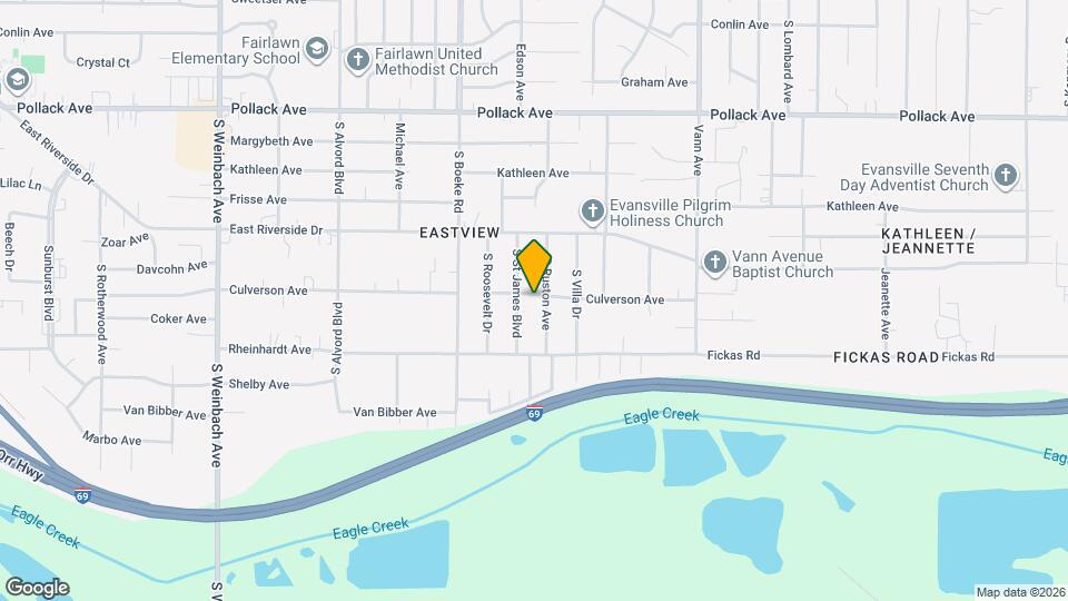 2513 Culverson Ave Map and Location Details