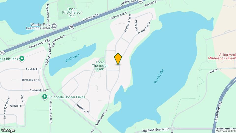 12991 Knollwood Dr S Map and Location Details