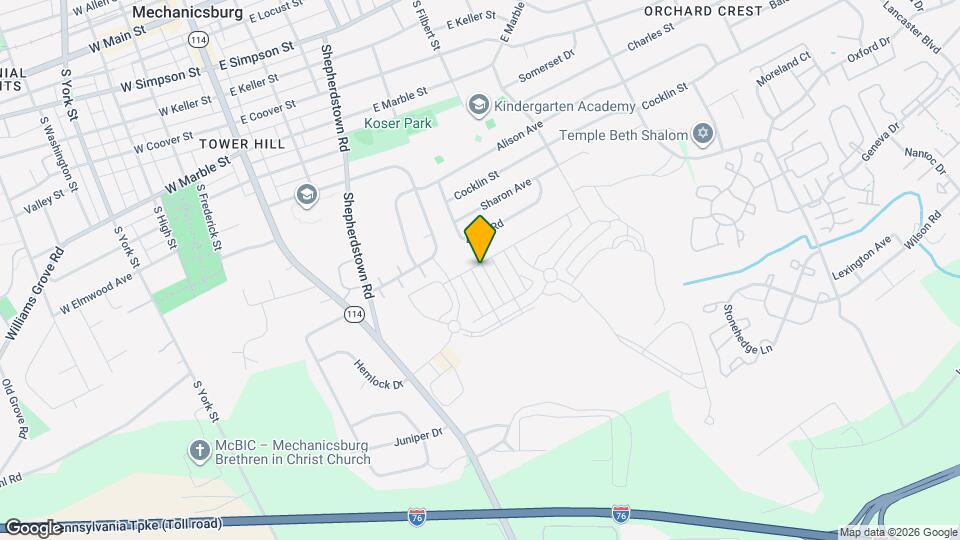 103 Larkin Dr Map and Location Details