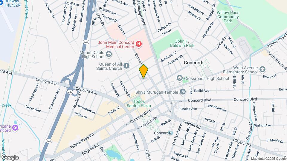 2112 Colfax St Mapa y Detalles de la Ubicación
