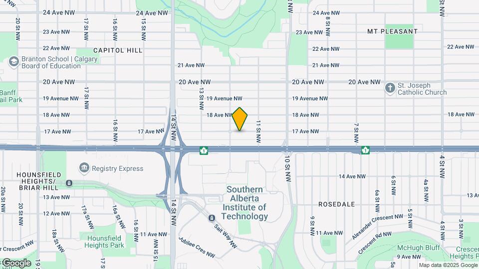1231 17th Ave NW Map and Location Details
