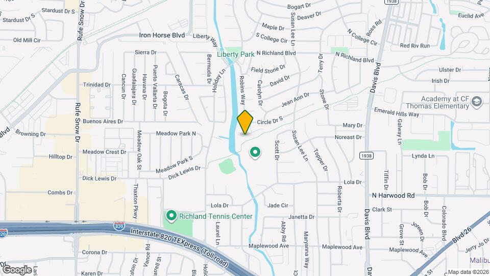 7340 Parkside Pl Dr Map and Location Details