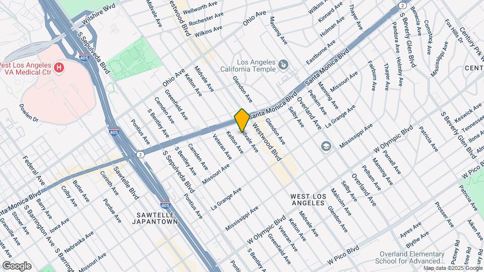 1837 Midvale Ave Mapa y Detalles de la Ubicación