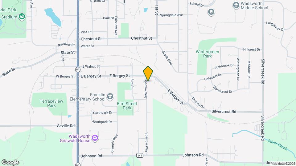 487 Sparrow Way Map and Location Details