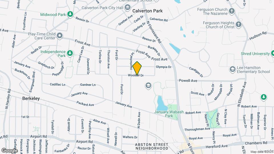 242 Wooster Dr Map and Location Details