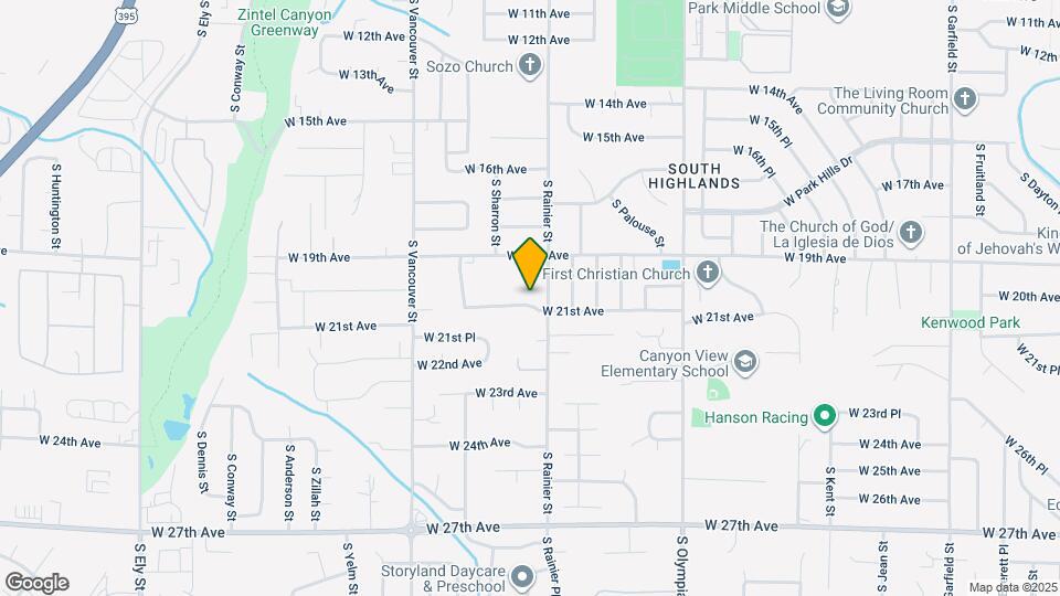 1806 W 21st Ave, Unit A Map and Location Details
