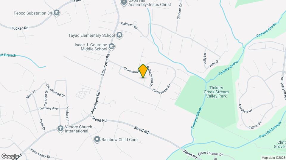 9005 Heatherfield Ct Map and Location Details