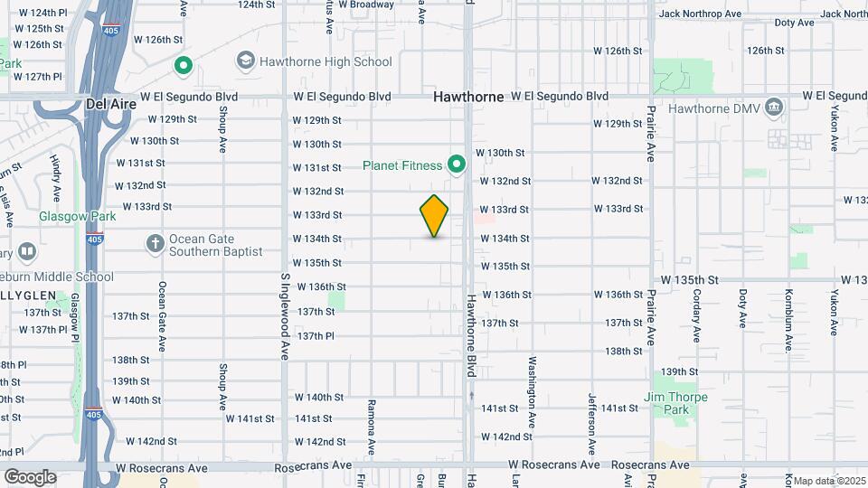 4458 134th St Map and Location Details