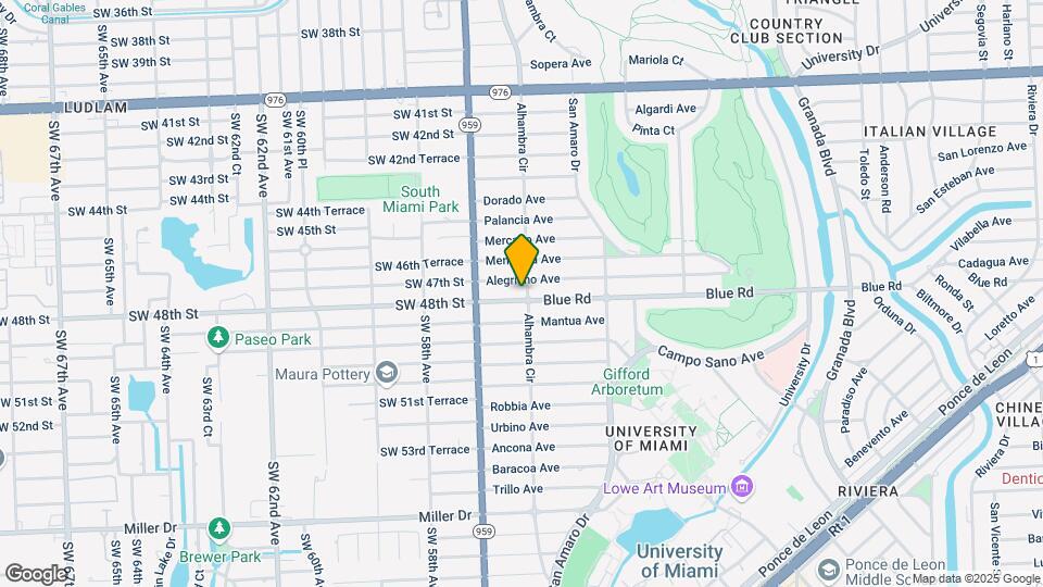 4750 Alhambra Cir Map and Location Details