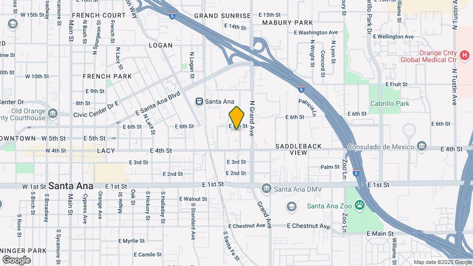 514-518 N Eastwood Ave Mapa y Detalles de la Ubicación