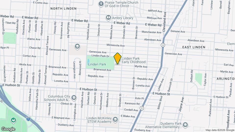 1409 Myrtle Ave Mapa y Detalles de la Ubicación