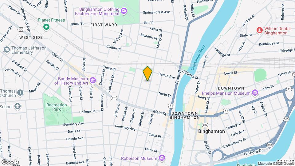 141 Murray St, Unit 2F Map and Location Details