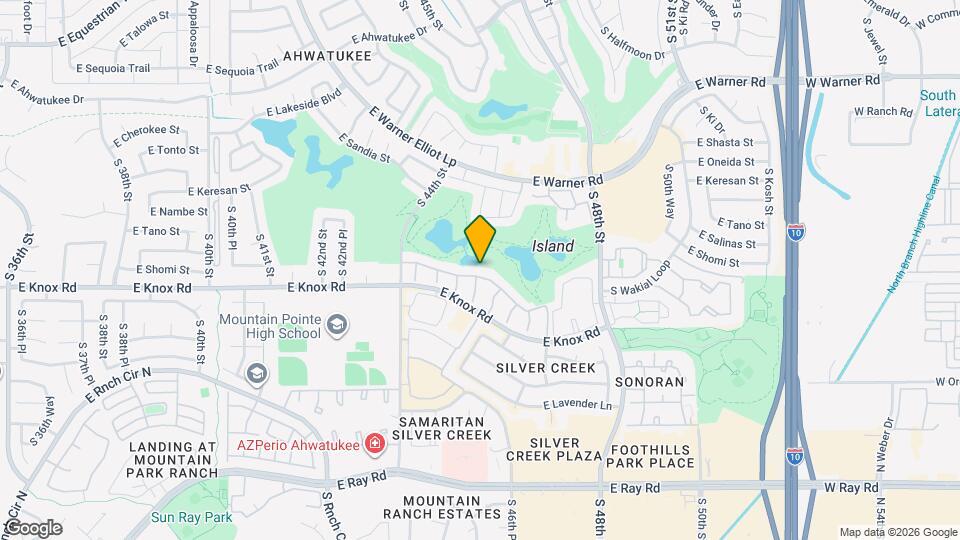 4524 E Shomi St Map and Location Details