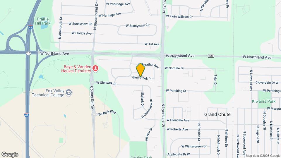 2635 Glen Creek Pl, Unit 3 Map and Location Details