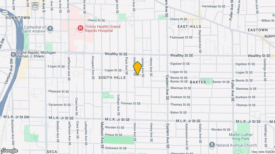 520 Union Ave SE Map and Location Details