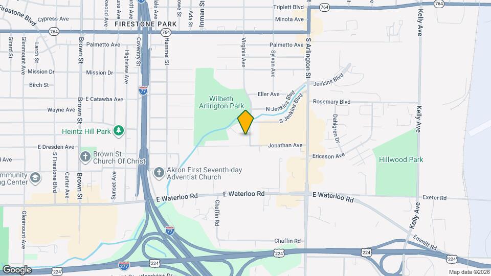 1440 Virginia Ave Map and Location Details