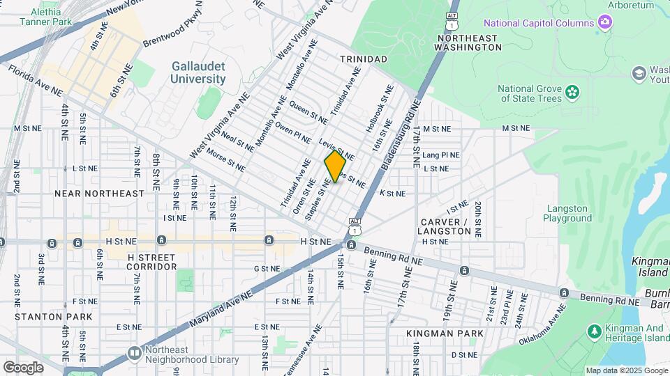 1304 Holbrook St NE Map and Location Details
