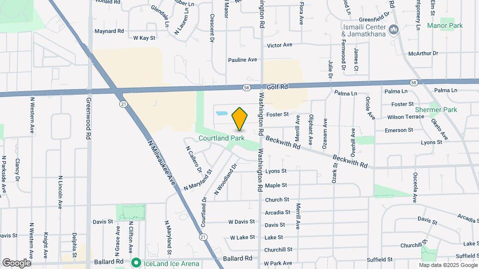 8043 W Foster Ln Map and Location Details