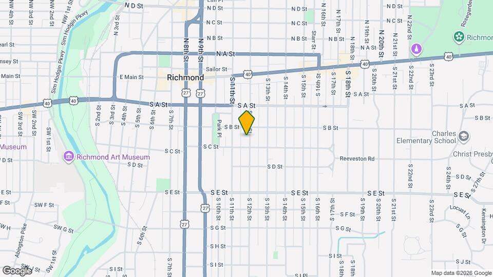 222 S 12th St, Unit 222 S. 12th Street Map and Location Details