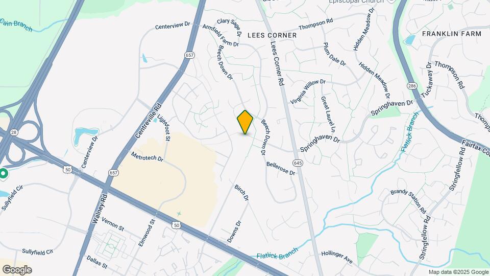 13711 Springhaven Dr Mapa y Detalles de la Ubicación