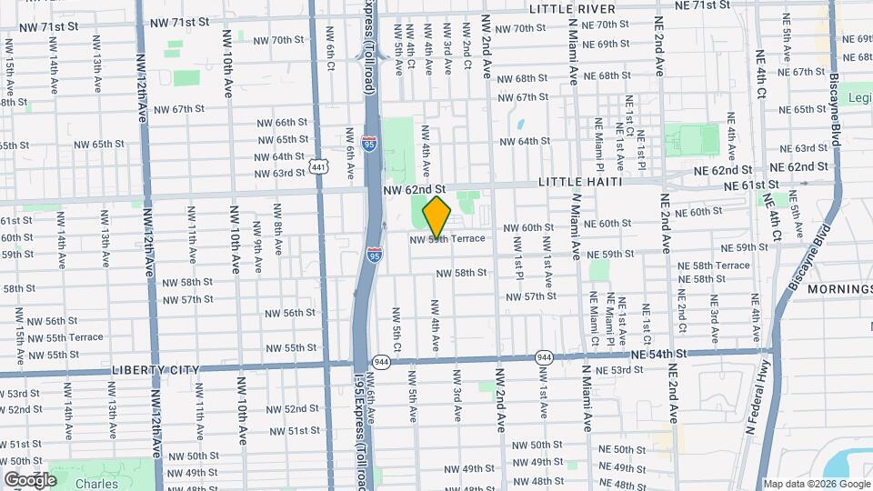 354 NW 59th Terrace Map and Location Details