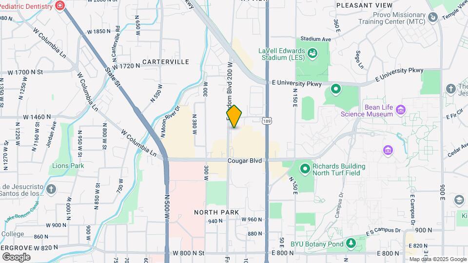 1340 N Freedom Blvd Map and Location Details