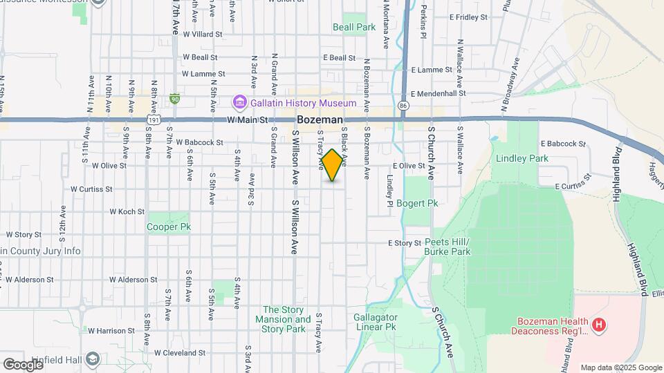 7 E Curtiss St Mapa y Detalles de la Ubicación