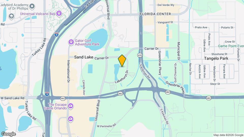 5885 Lakehurst Dr Map and Location Details