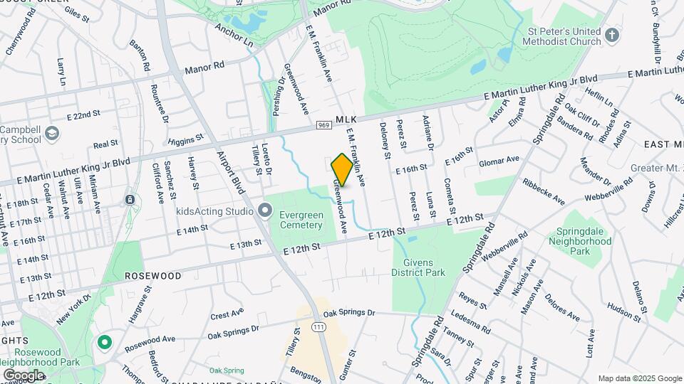 1409 Greenwood Ave Map and Location Details