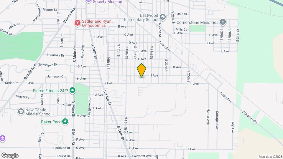 1513 S 20th St Mapa y Detalles de la Ubicación