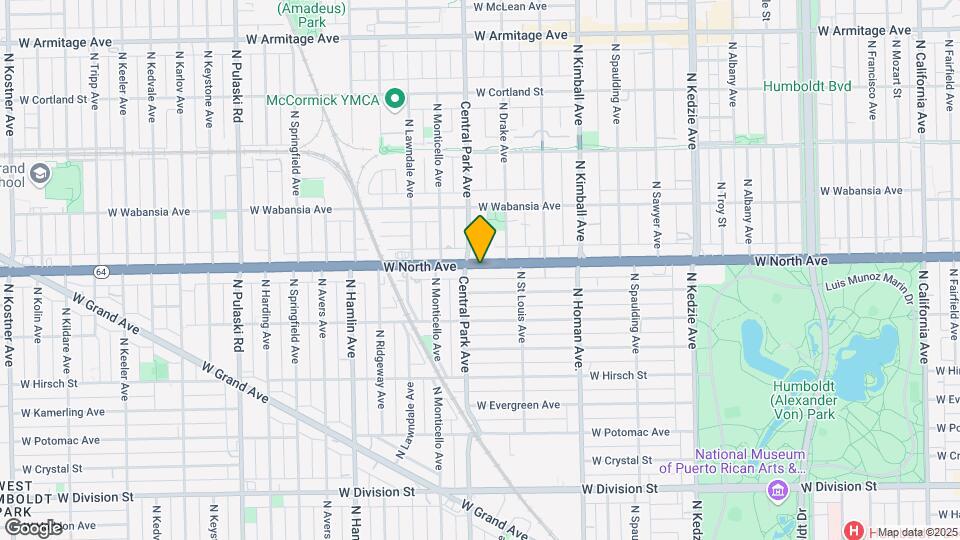 3541 W North Ave Mapa y Detalles de la Ubicación