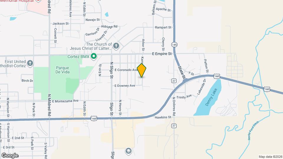 413 Kansas St Map and Location Details