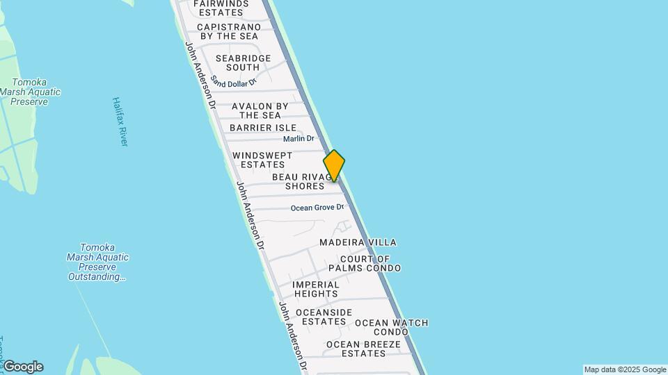 2898 Ocean Shore Blvd Map and Location Details