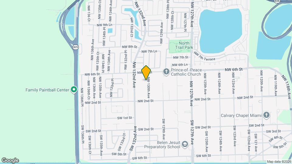 450 NW 130th Ave Map and Location Details