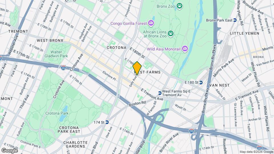 1984 Daly Ave Map and Location Details