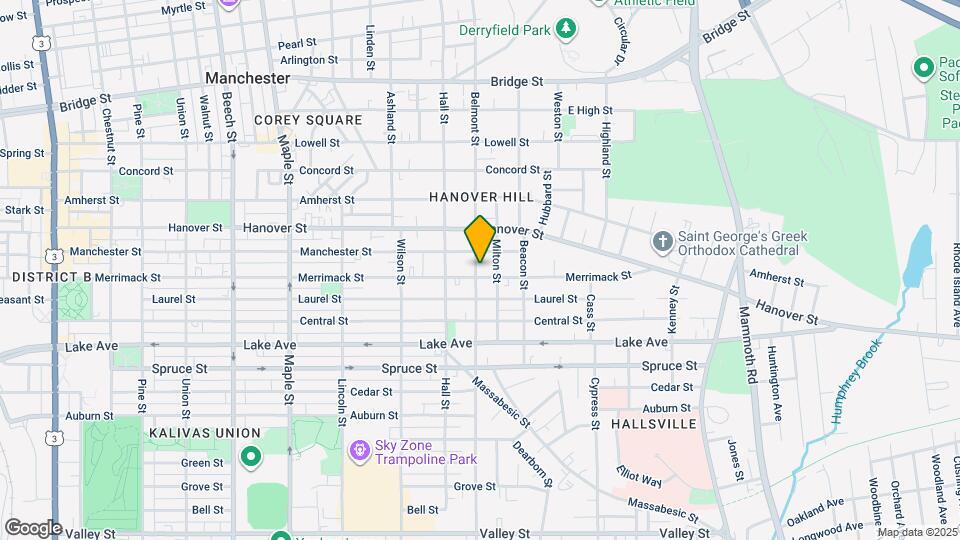 468 Merrimack St Map and Location Details